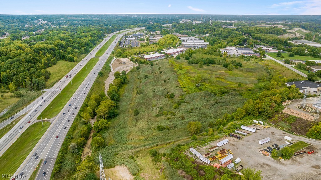 1329 East Schaaf Road Independence, OH 44131 - Photo 6 of 15 Aerial view of a main thoroughfare