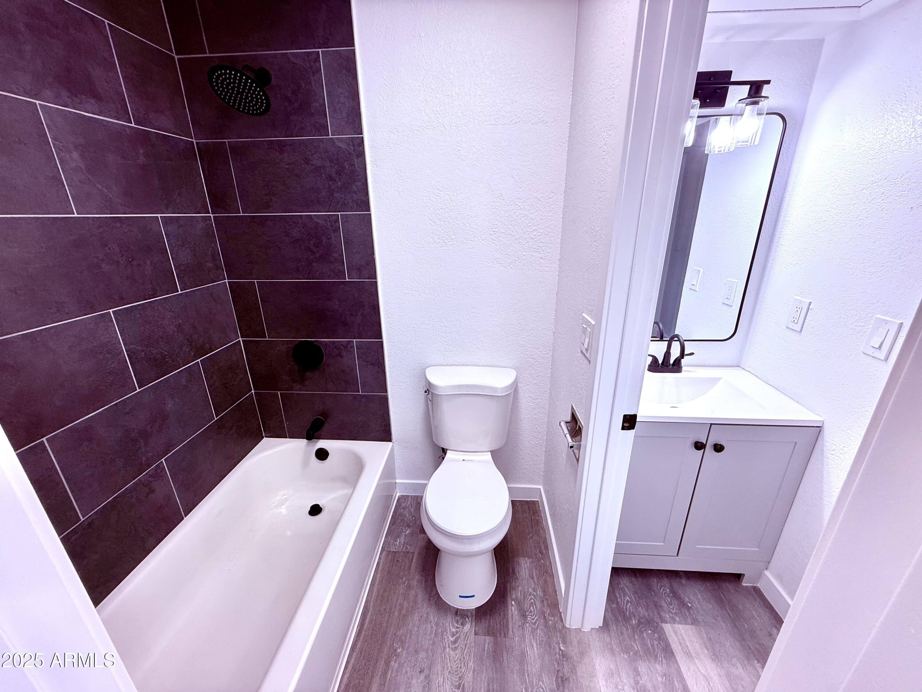 1009 East Chipman Road Phoenix, AZ 85040 - Photo 15 of 30 a bathroom with a toilet and a sink