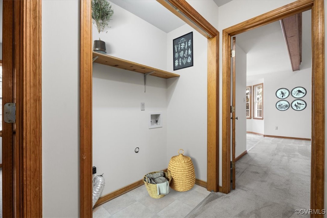 2492 Three Bridge Road Powhatan, VA 23139 - Photo 23 of 37 LAUNDRY ROOM AREA ON THE FIRST FLOOR