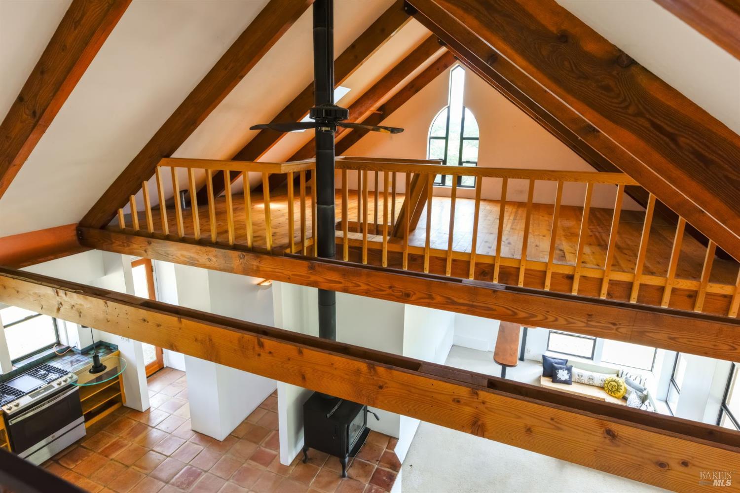 4610 Feliz Creek Road Hopland, CA 95449 - Photo 25 of 49 Loft space makes for a number functional uses.