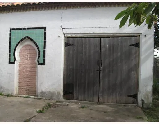 a close view of a wooden door