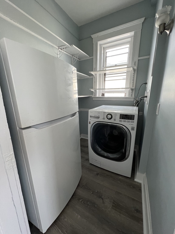 47 Hooker Street, Unit 3 Boston, MA 02134 - Photo 8 of 10 a utility room with dryer and washer