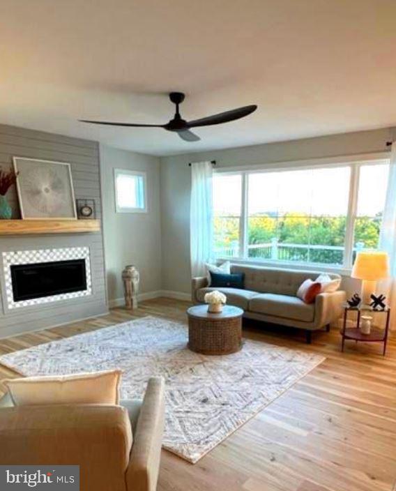 5 5 Forks Road New Freedom, PA 17349 - Photo 11 of 30 a living room with furniture and a fireplace