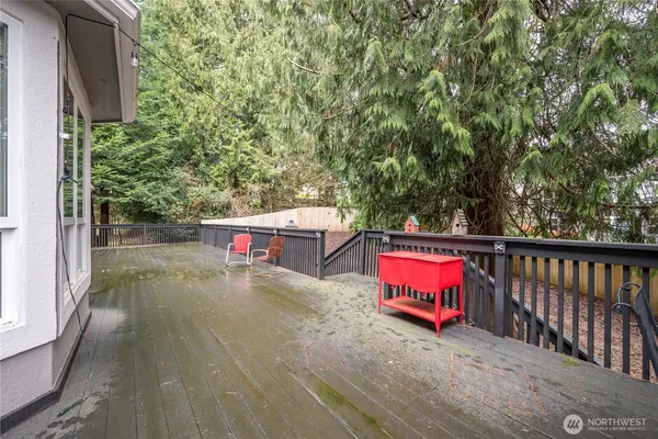 a view of outdoor space with seating