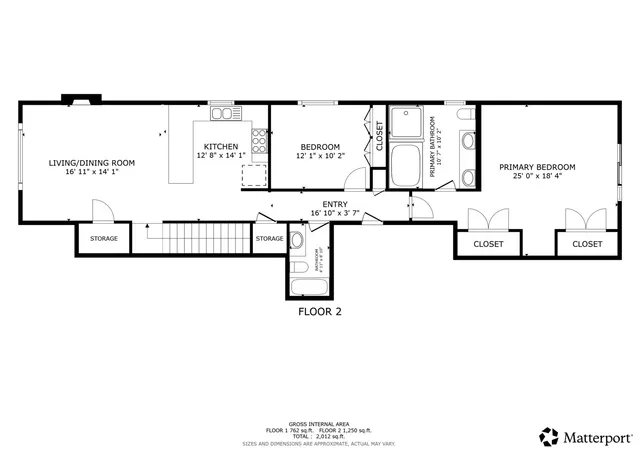 $599,900 | 2444 West Diversey Avenue, Unit 1W, Chicago, IL 60647