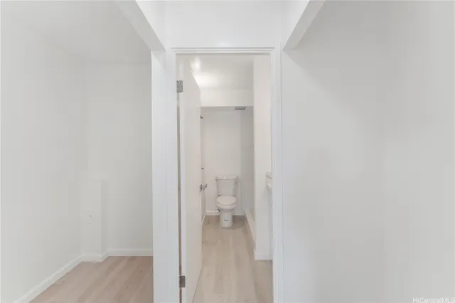 a view of bathroom with a toilet