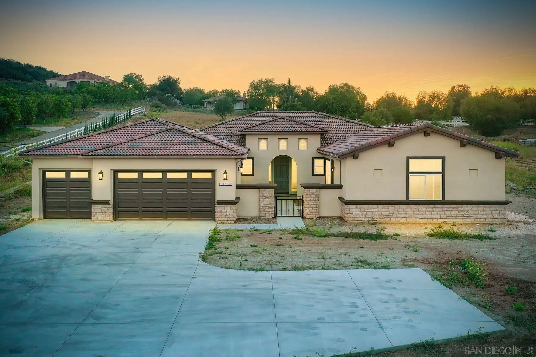 29532 Viking Grove Lane Valley Center, CA 92082 - Photo 1 of 1 a front view of a house with a yard