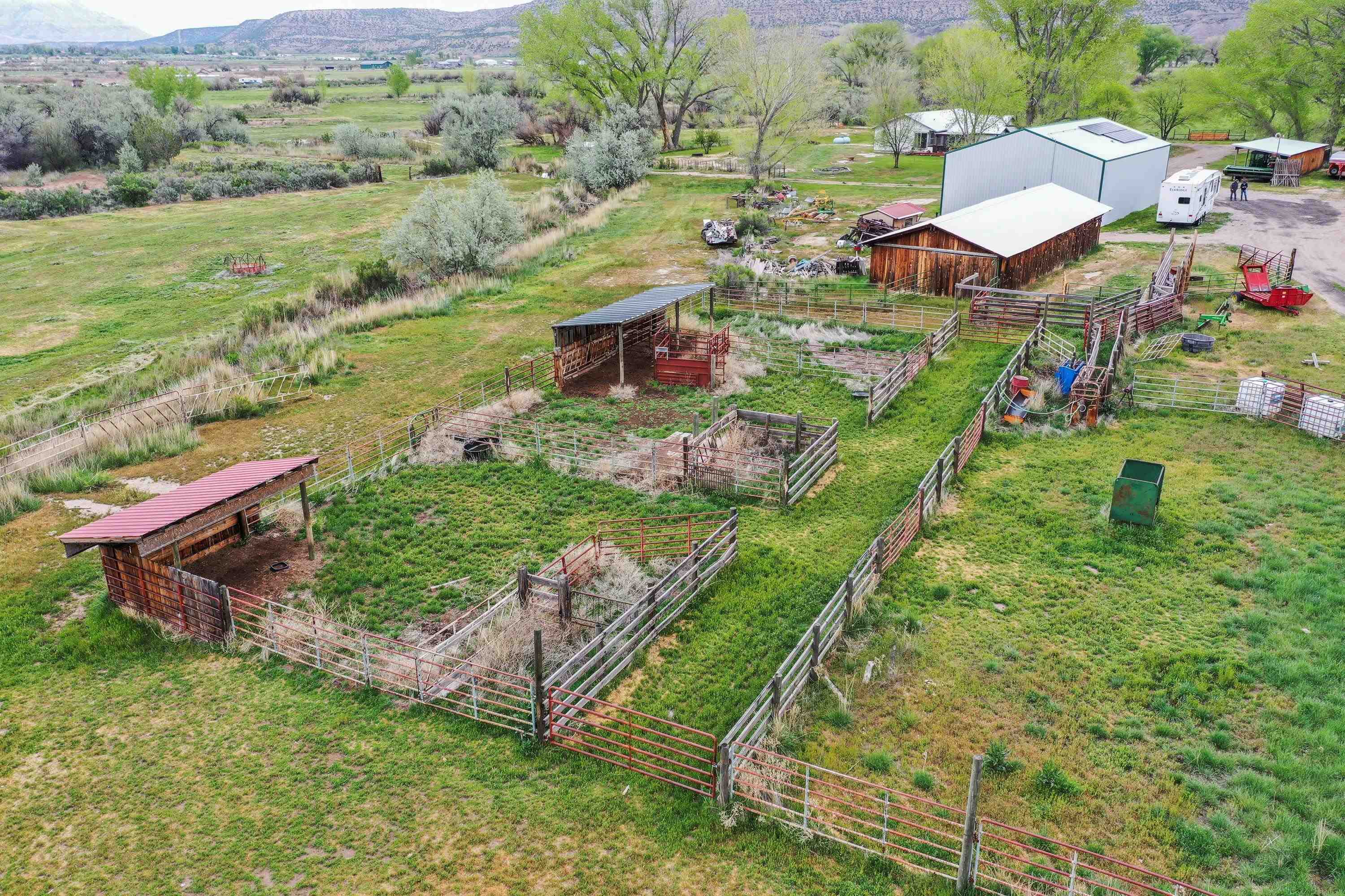 1951 I-70 B Frontage Road De Beque, CO 81630 - Photo 8 of 19 a view of a garden with an outdoor seating