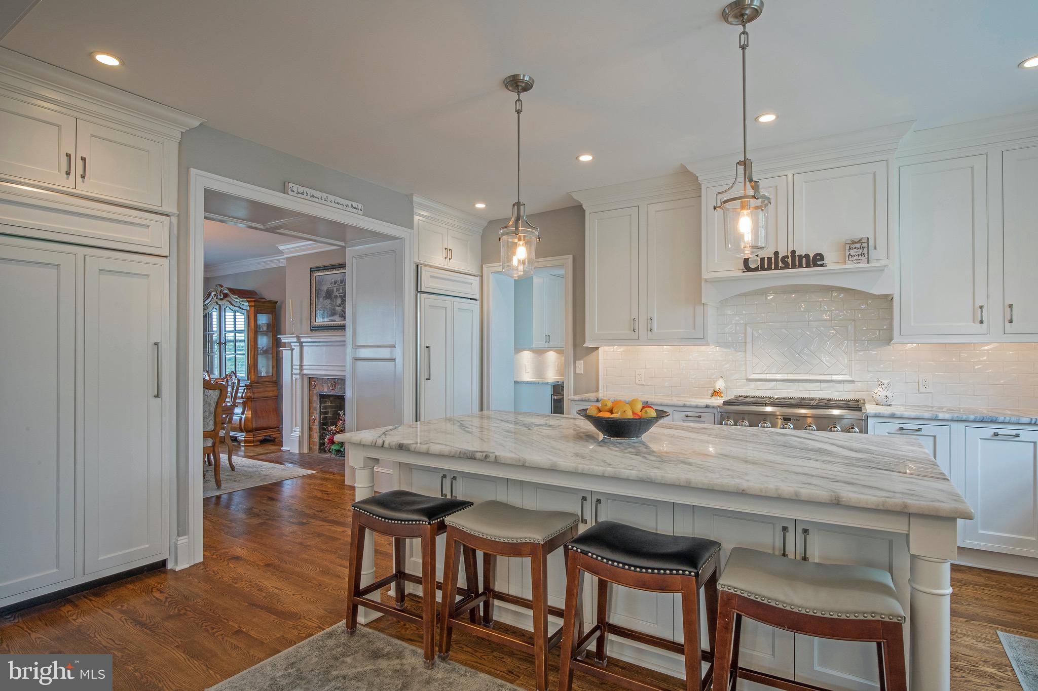 31 Golfview Road Doylestown, PA 18901 - Photo 15 of 56 Double refrigerators with custom cabinetry overlay