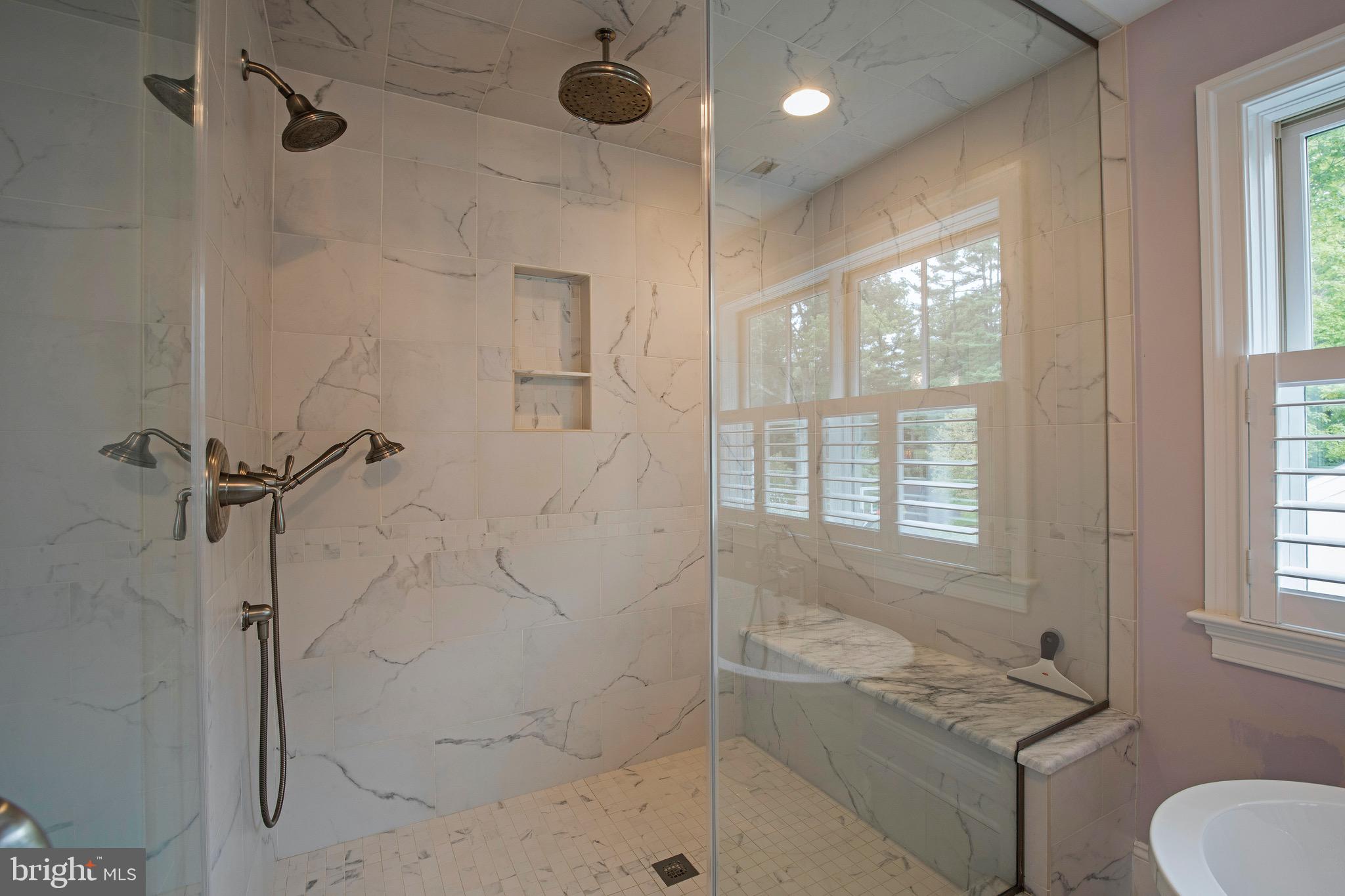 31 Golfview Road Doylestown, PA 18901 - Photo 35 of 56 spa-like shower with gorgeous inlay