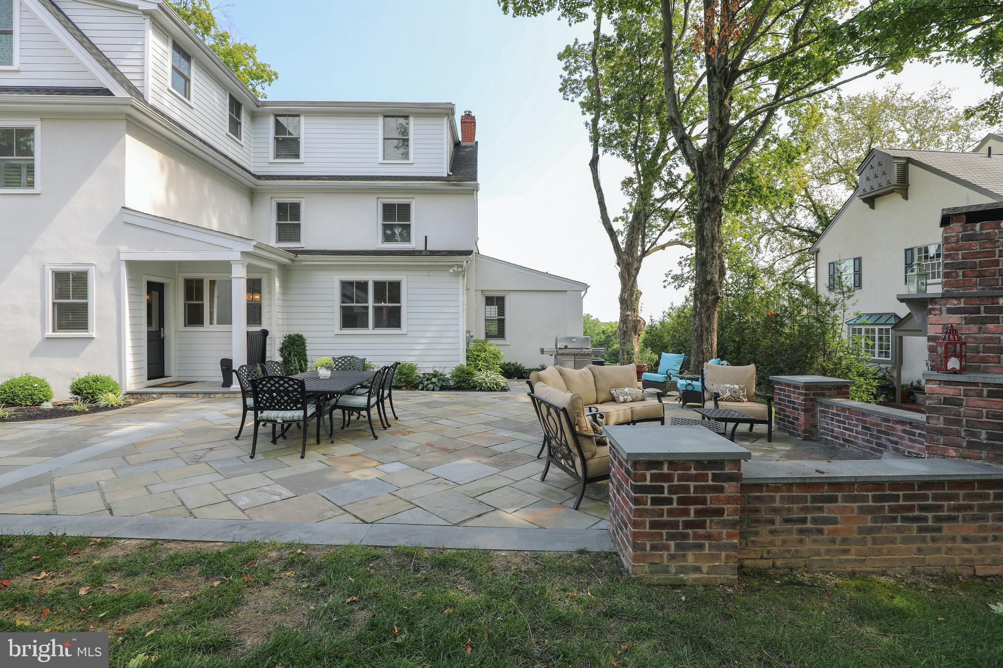 31 Golfview Road Doylestown, PA 18901 - Photo 53 of 56 Bluestone paver patio w gas fireplace