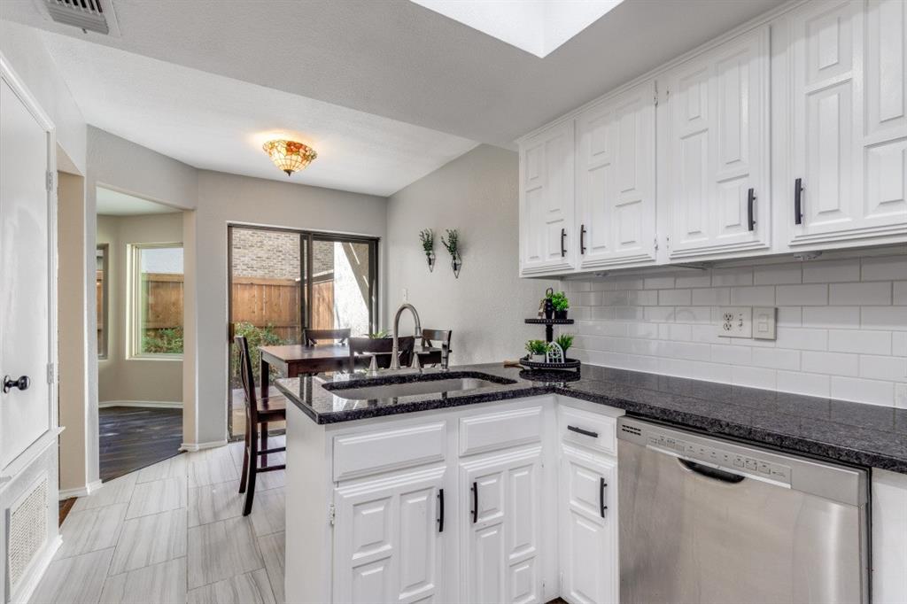 14151 Montfort Drive, Unit 345 Dallas, TX 75254 - Photo 14 of 31 a kitchen with stainless steel appliances granite countertop a sink stove and cabinets