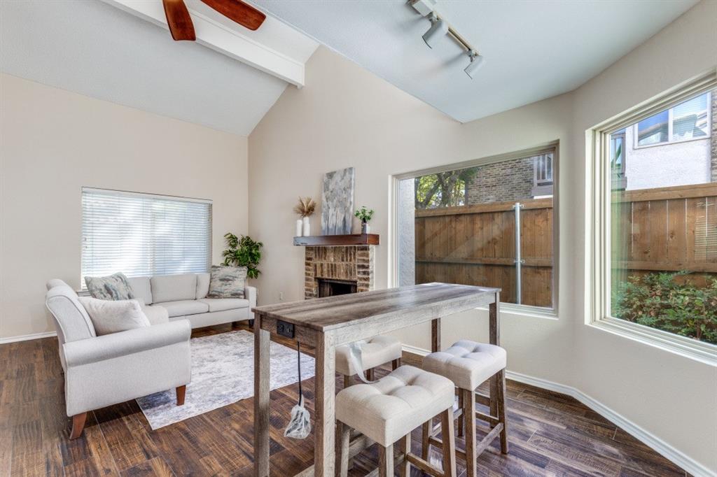 14151 Montfort Drive, Unit 345 Dallas, TX 75254 - Photo 7 of 31 a living room with furniture and a large window