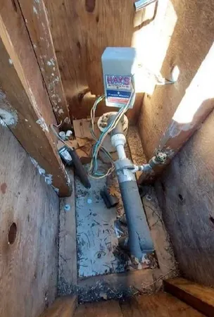 a front view of a house with trees