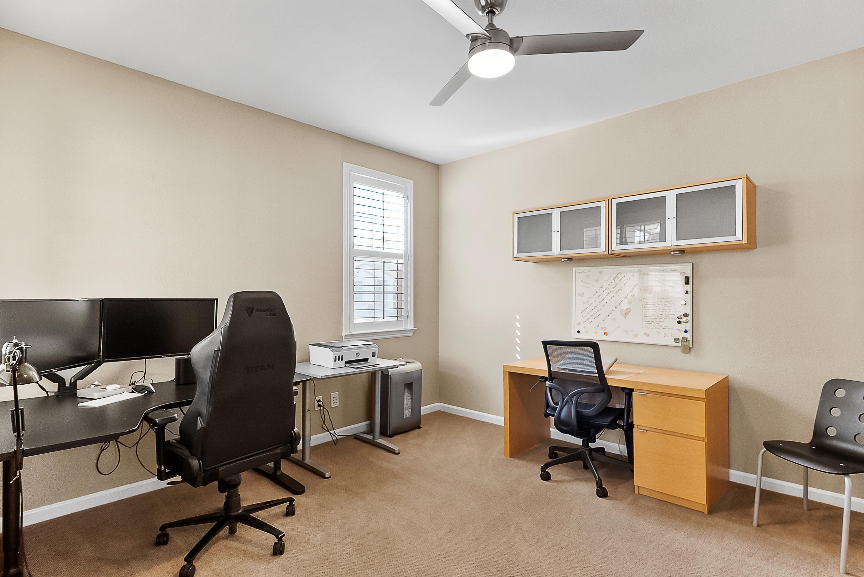 5282 Fern Ridge Circle Discovery Bay, CA 94505 - Photo 23 of 41 a view of a workspace with furniture and a window