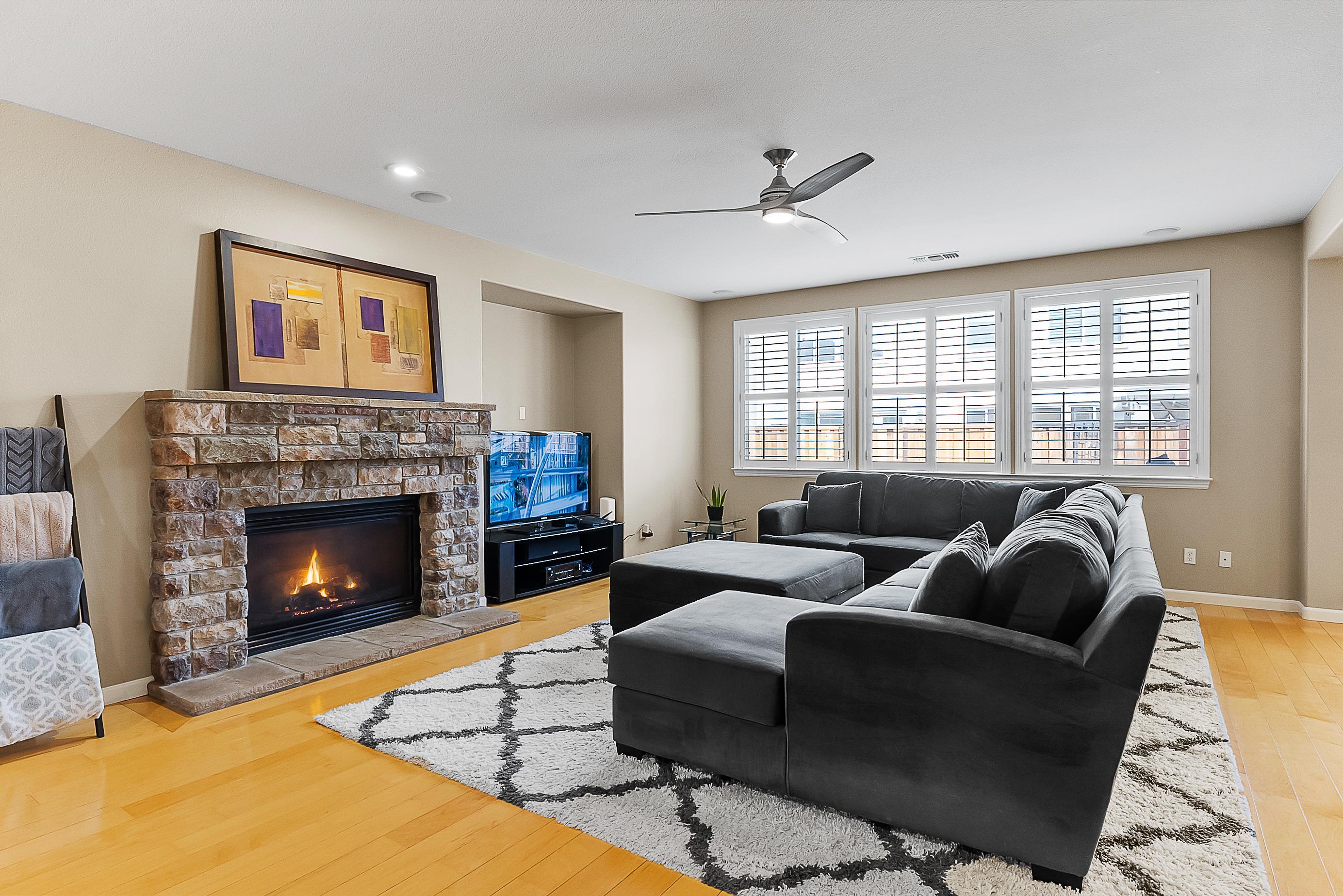 5282 Fern Ridge Circle Discovery Bay, CA 94505 - Photo 9 of 41 a living room with furniture and a fireplace