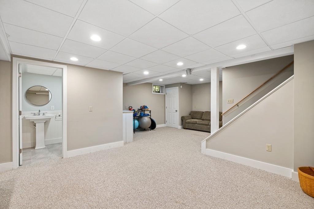 9 Deepwoods Drive Natick, MA 01760 - Photo 25 of 31 a view of a livingroom with a hall and entryway