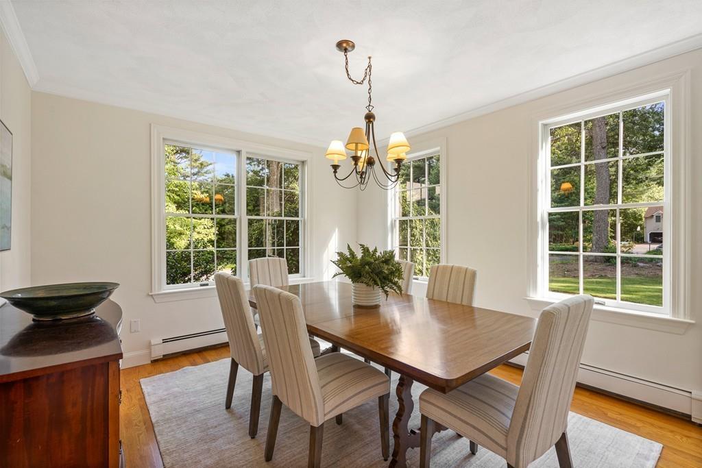 9 Deepwoods Drive Natick, MA 01760 - Photo 8 of 31 a view of a dining room with furniture window and outside view