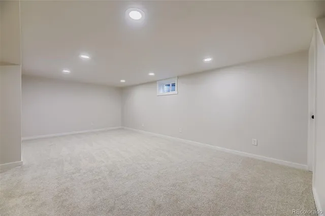 a view of empty room