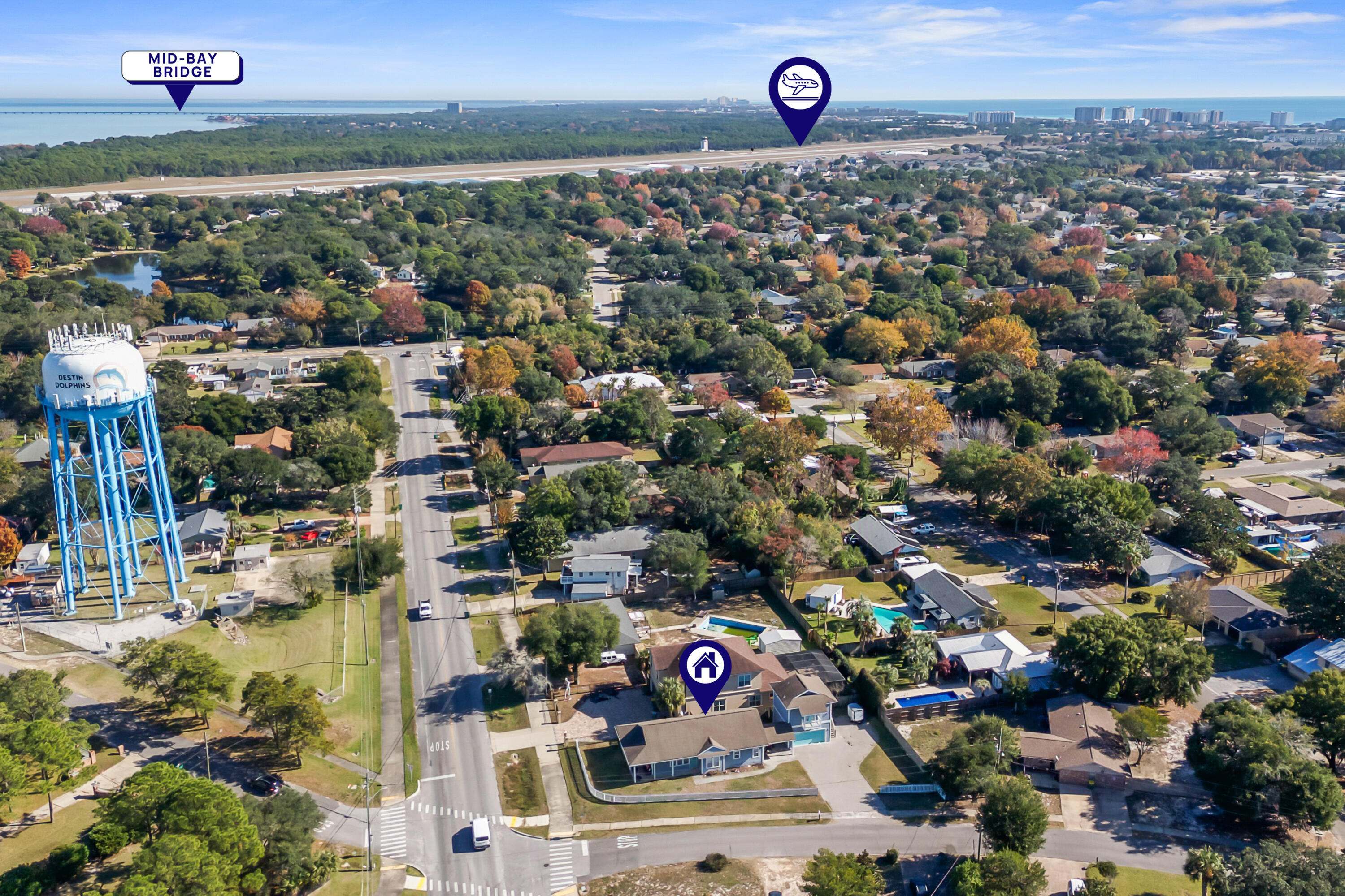 722 Kelly Street Destin, FL 32541 - Photo 49 of 54 a view of a city