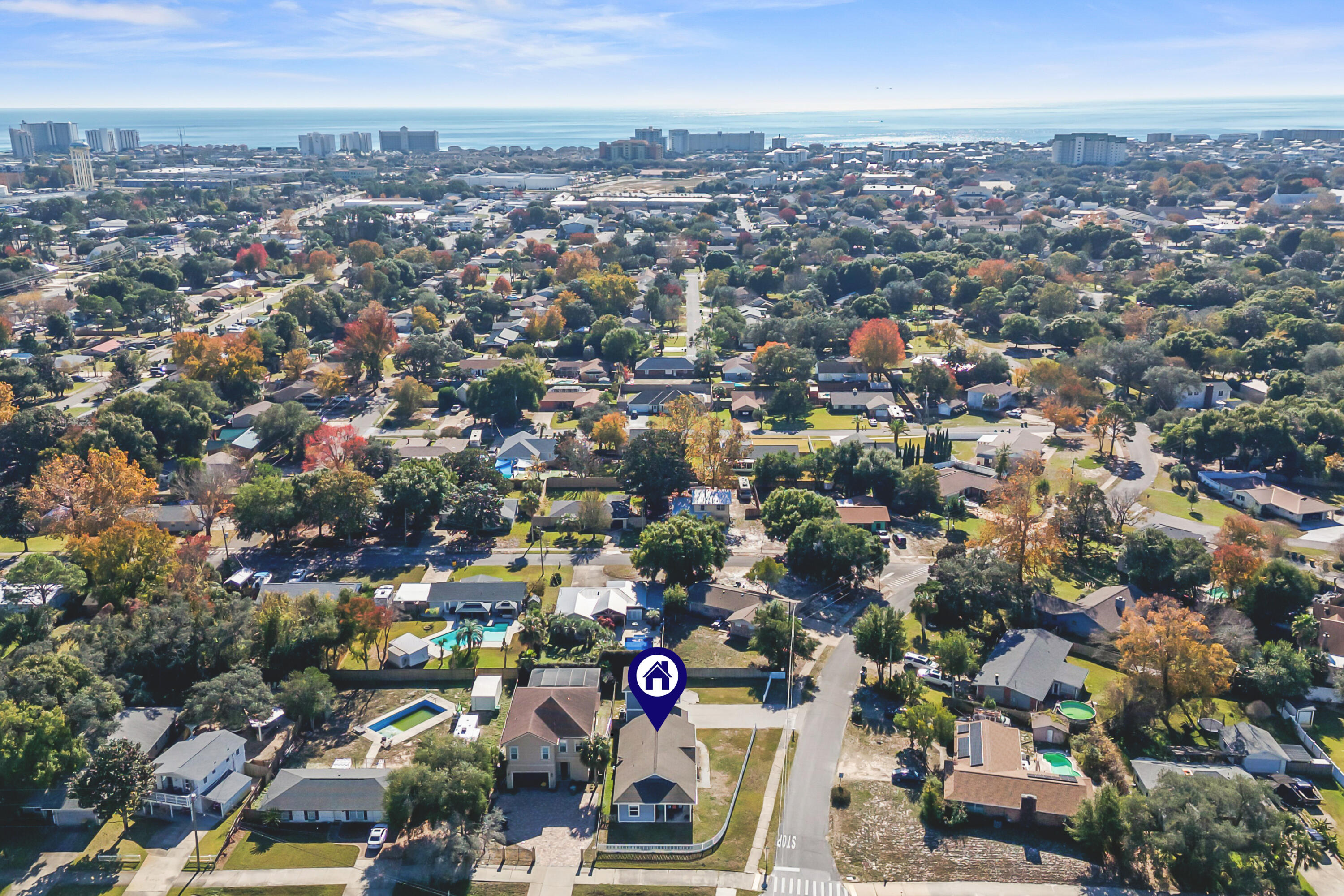 722 Kelly Street Destin, FL 32541 - Photo 54 of 54 an aerial view of city