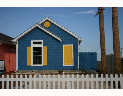 a front view of house with a garden