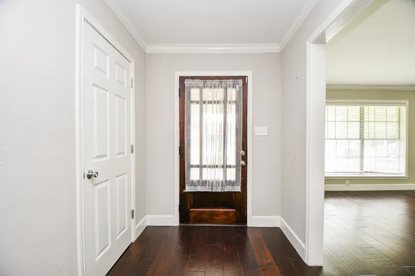 a view of an empty room with window