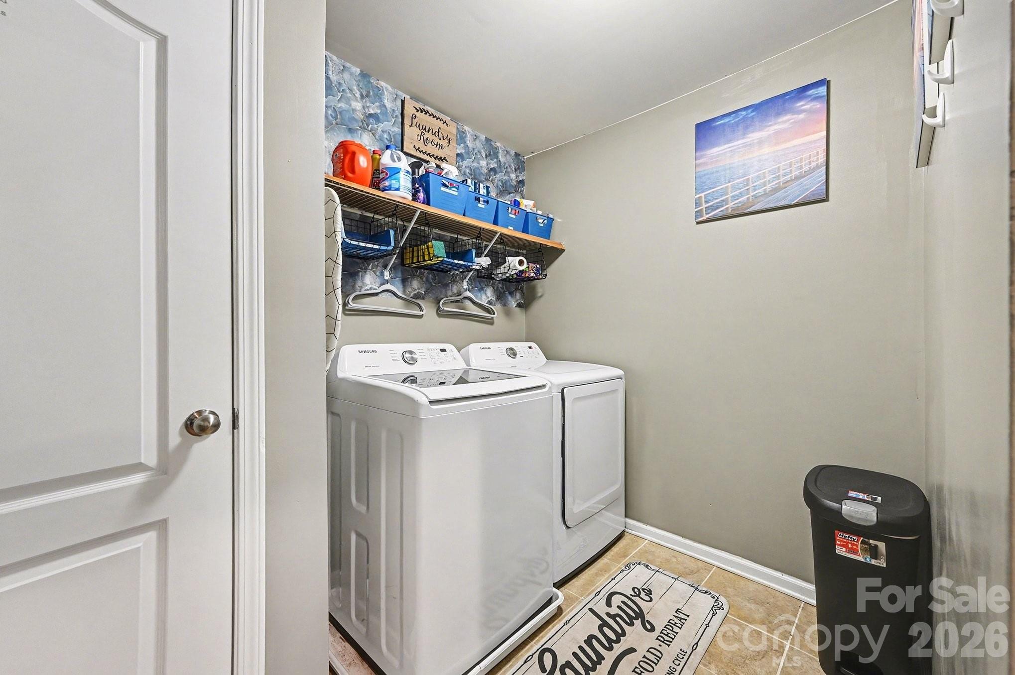 12614 Chantrey Way Huntersville, NC 28078 - Photo 28 of 31 a utility room with dryer and washer