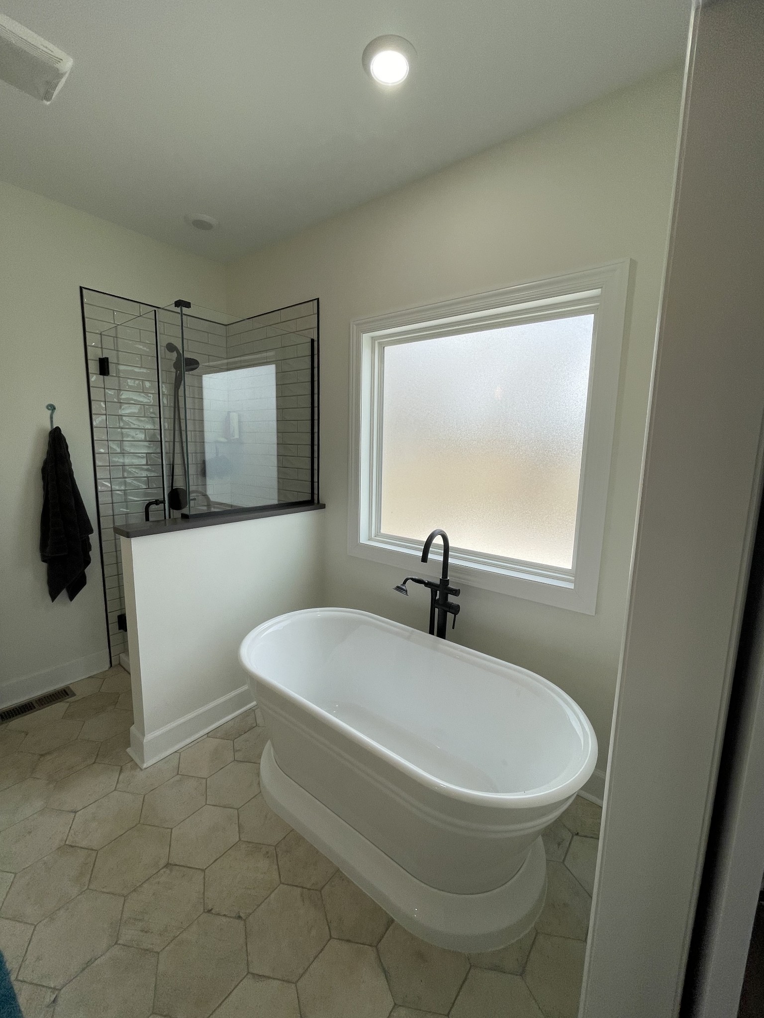 136 Dunn Fall River Road Leoma, TN 38468 - Photo 18 of 25 a bathroom with a granite countertop sink toilet and mirror