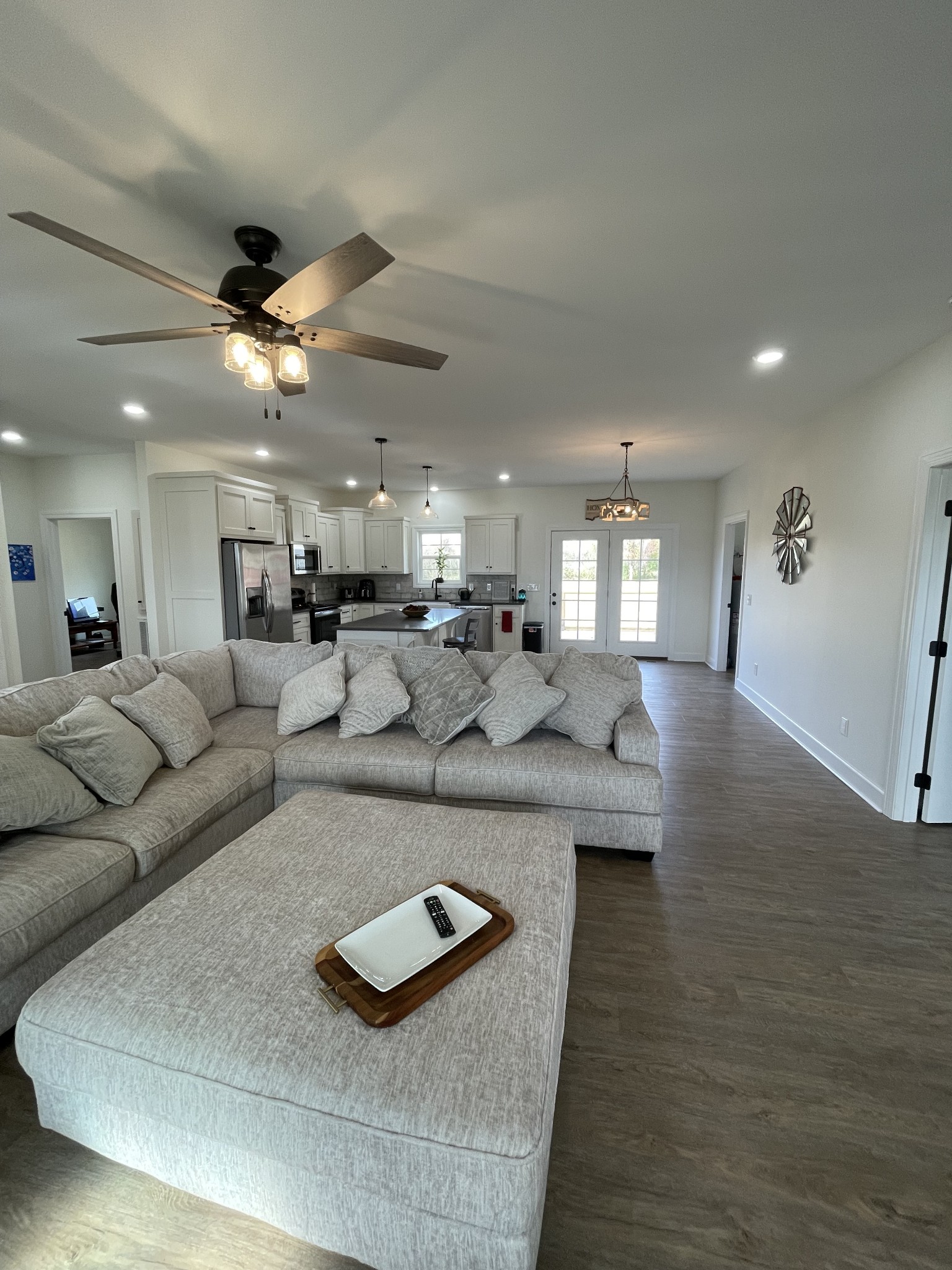 136 Dunn Fall River Road Leoma, TN 38468 - Photo 5 of 25 a living room with furniture and a wooden floor