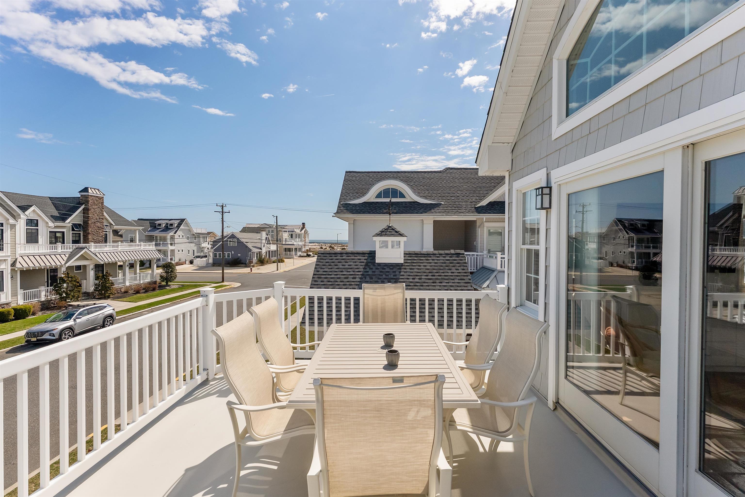 125 98th Street Stone Harbor, NJ 08247 - Photo 16 of 42 a view of balcony with furniture