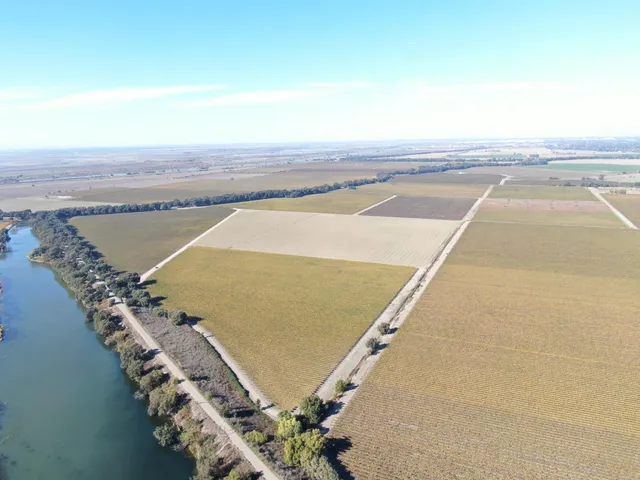 a view of an ocean and beach