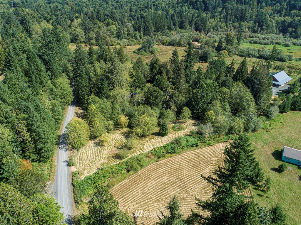 7565 Bear Ridge Way Maple Falls, WA 98266 - Photo 25 of 25 an aerial view of residential house with outdoor space and trees all around