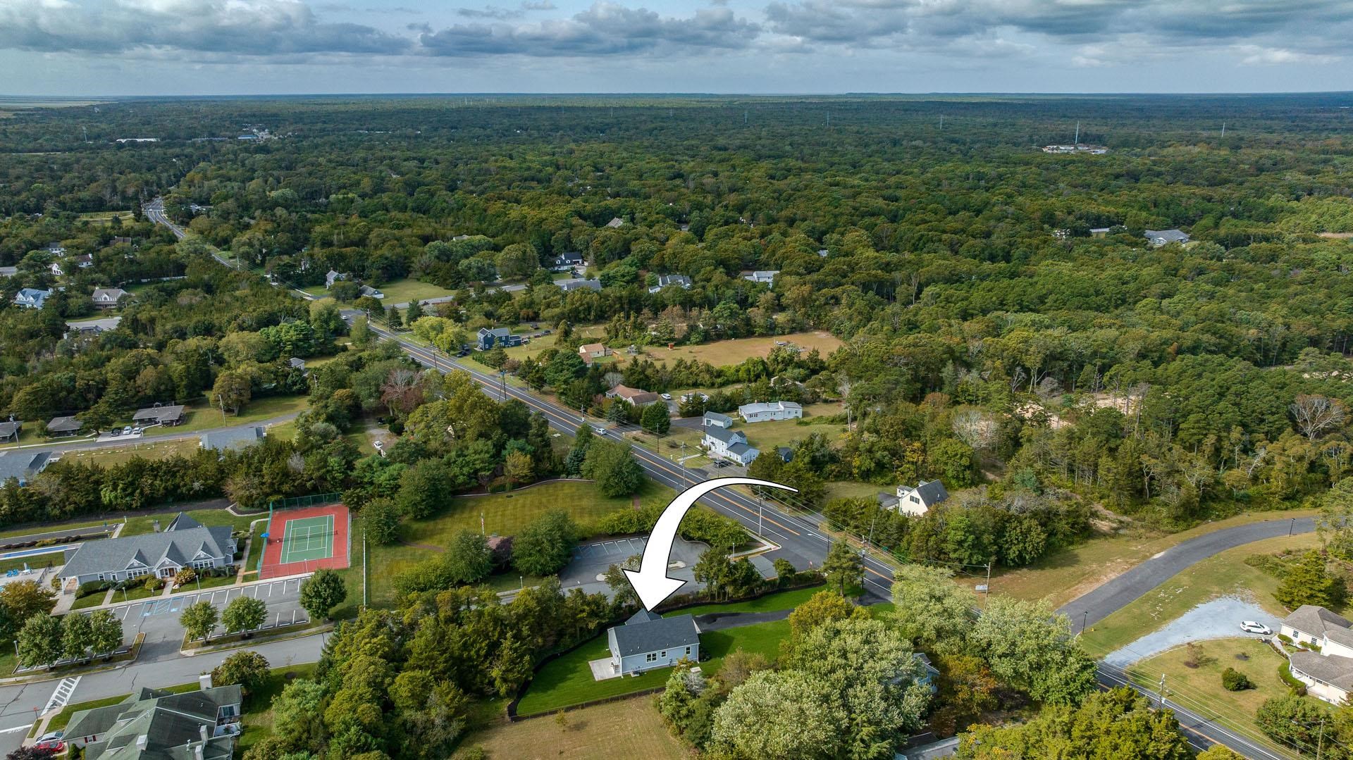 1729 Shore Ocean View, NJ 08230 - Photo 34 of 36 an aerial view of a house with a yard