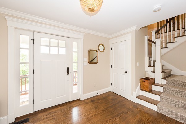 25 Forest Street Manchester, MA 01944 - Photo 20 of 24 a view of an entryway with wooden floor