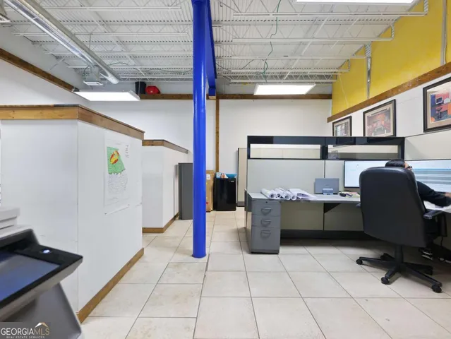 a view of storage and utility room