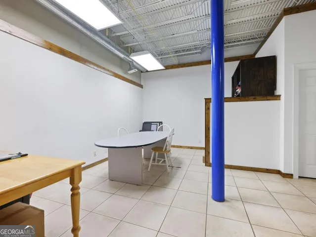 a view of storage and utility room