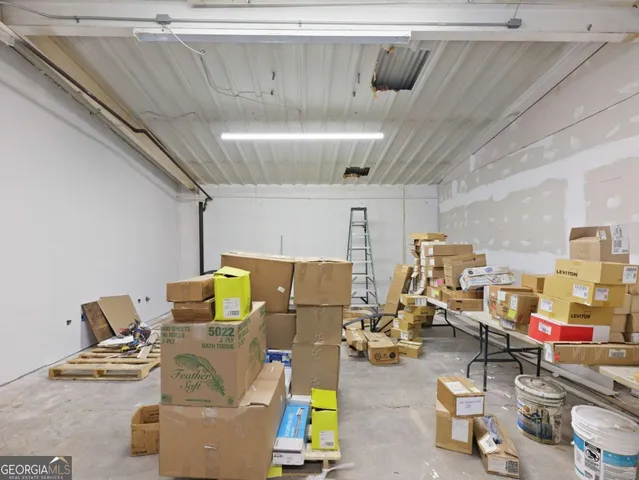 a view of a forest with trees