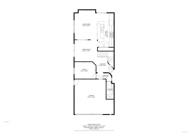 a picture of a bench in the wall