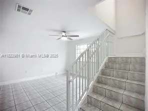 a view of workspace with wooden floor