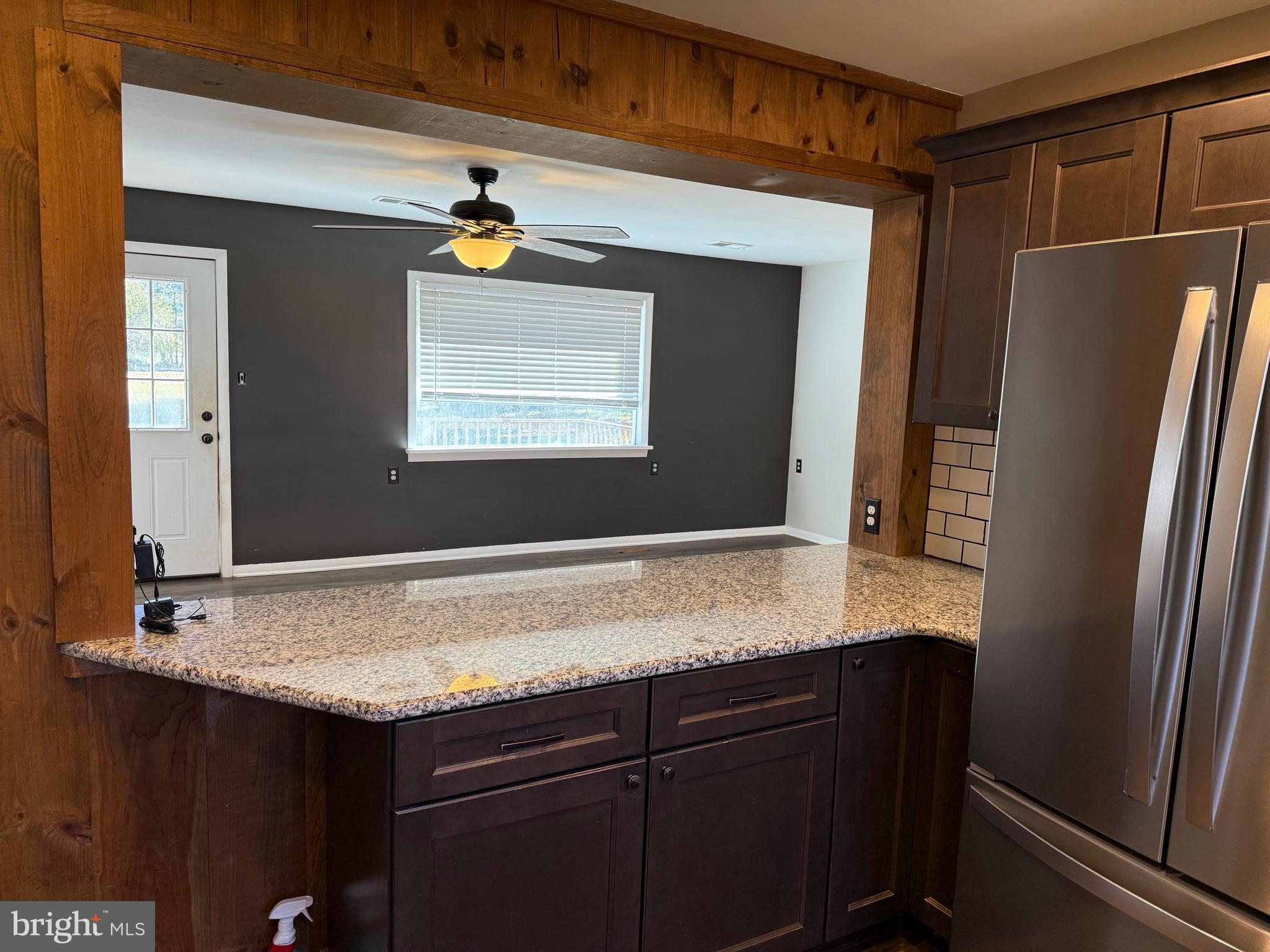 204 Compromise Road Mannington, NJ 08098 - Photo 11 of 25 a bathroom with a granite countertop sink and a mirror