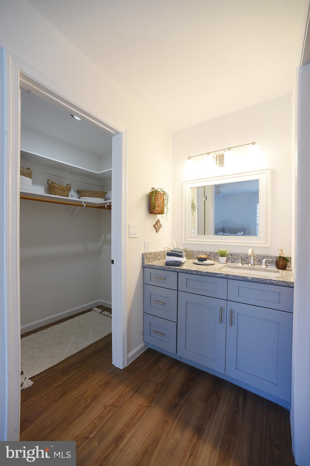 4 Deep Hollow Lane North Columbus, NJ 08022 - Photo 15 of 27 a bathroom with a granite countertop sink and mirror