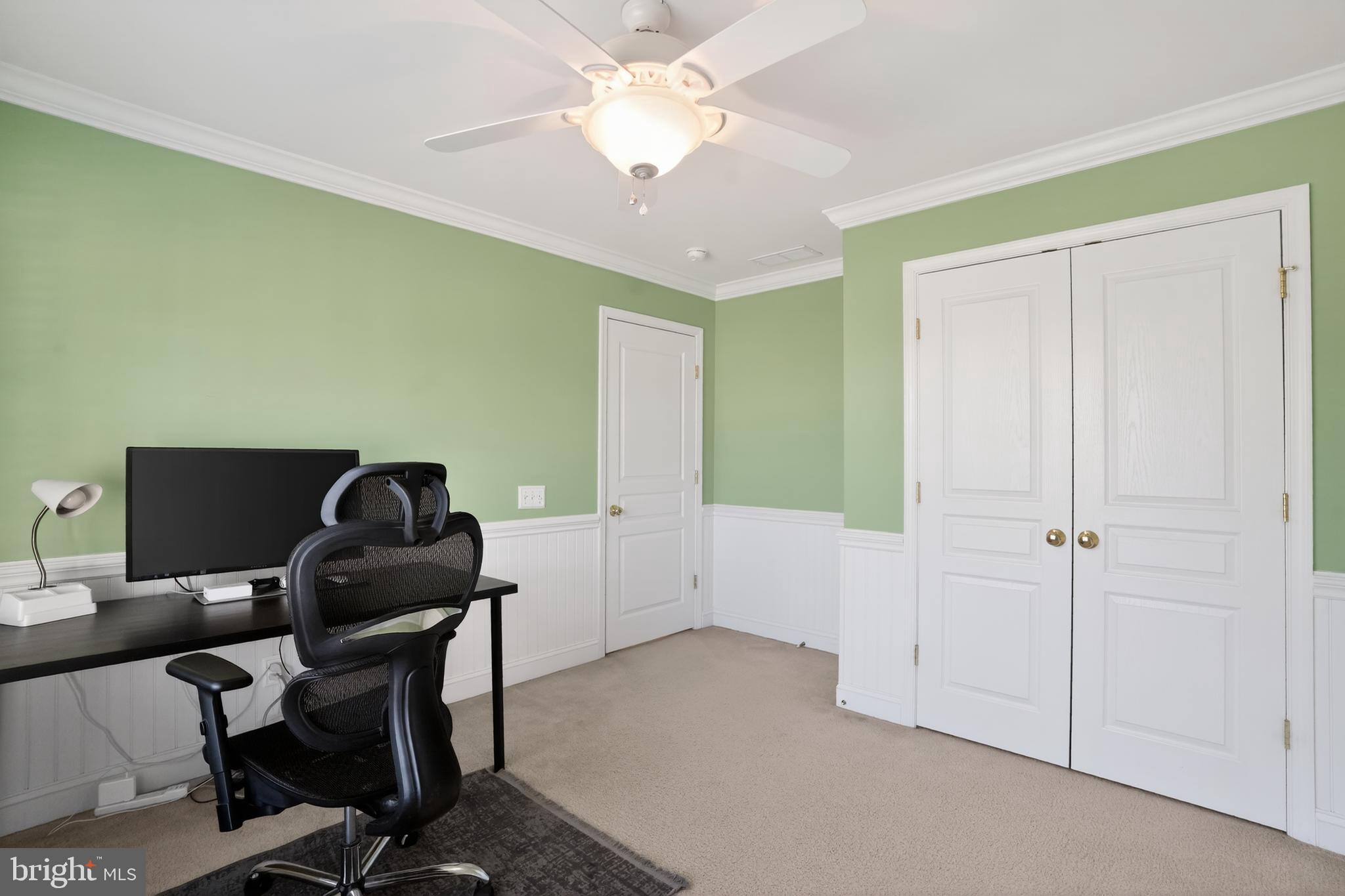 694 Churchill Road Chester Springs, PA 19425 - Photo 35 of 49 a view of a workspace with furniture and a window