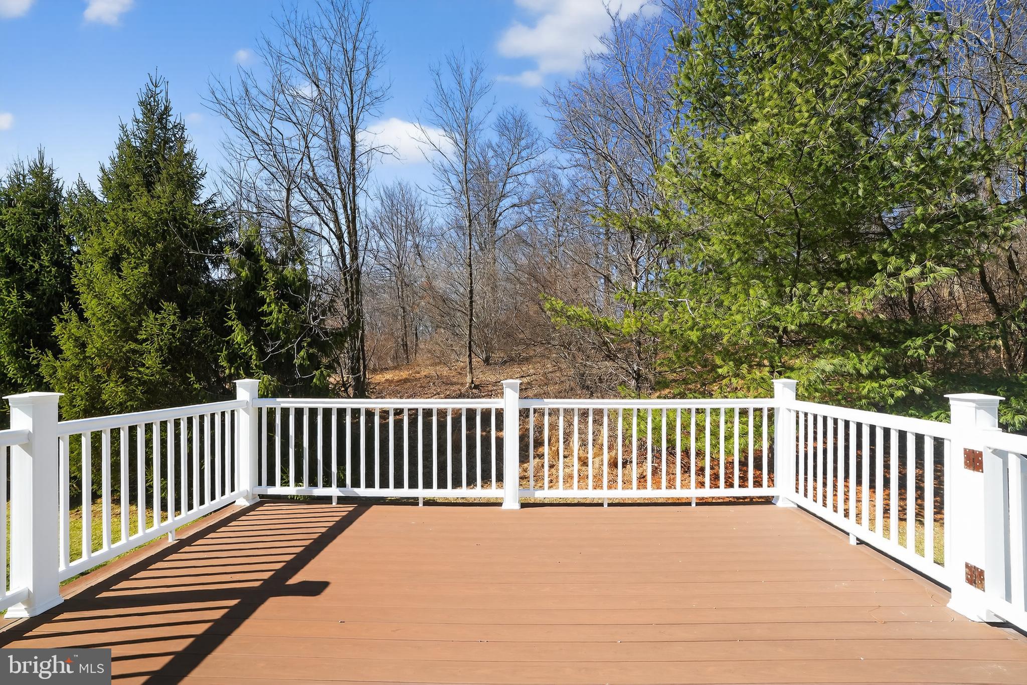694 Churchill Road Chester Springs, PA 19425 - Photo 41 of 49 a view of a wooden roof deck