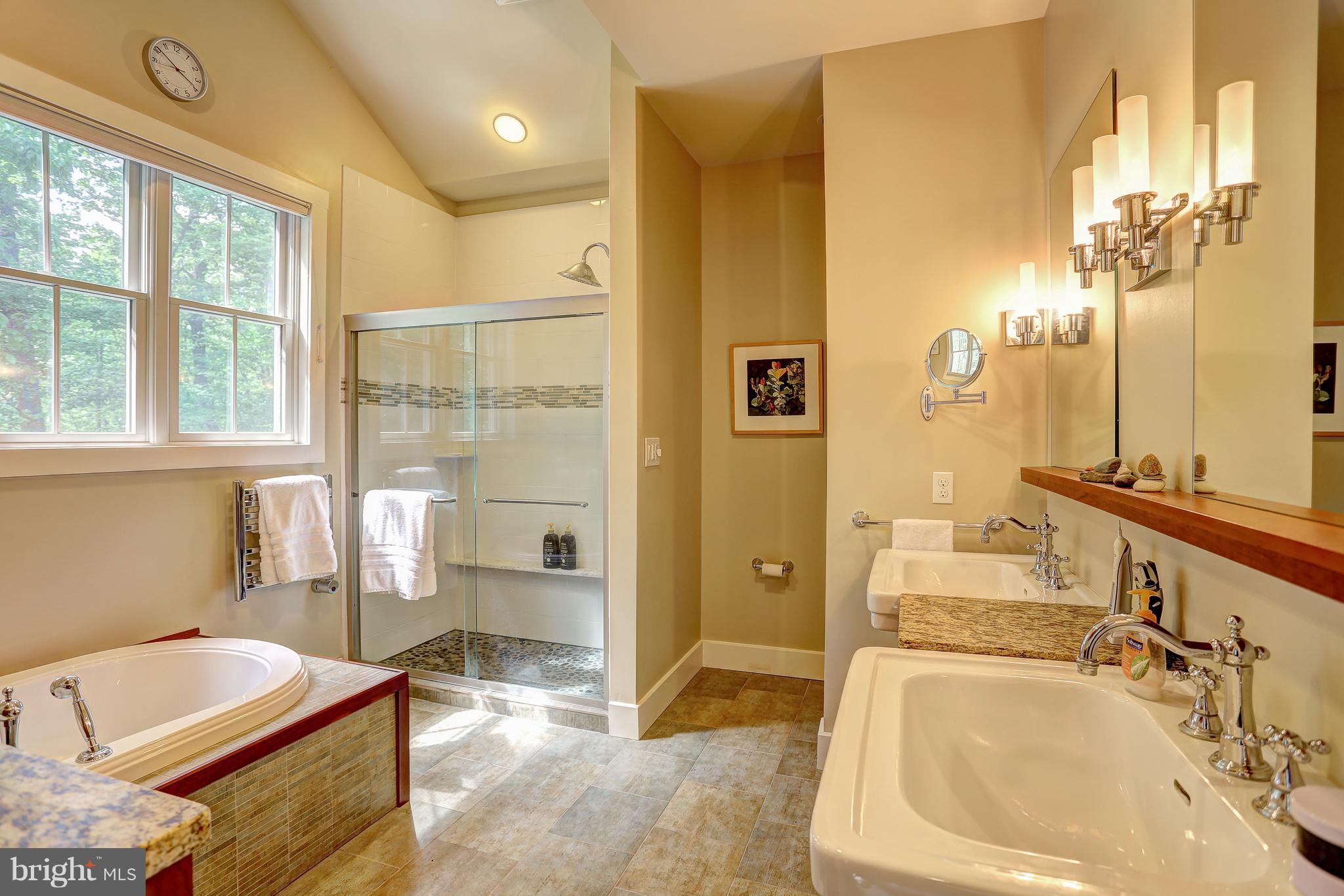 16526 Dubbs Road Sparks, MD 21152 - Photo 17 of 29 a bathroom with a tub sink and mirror
