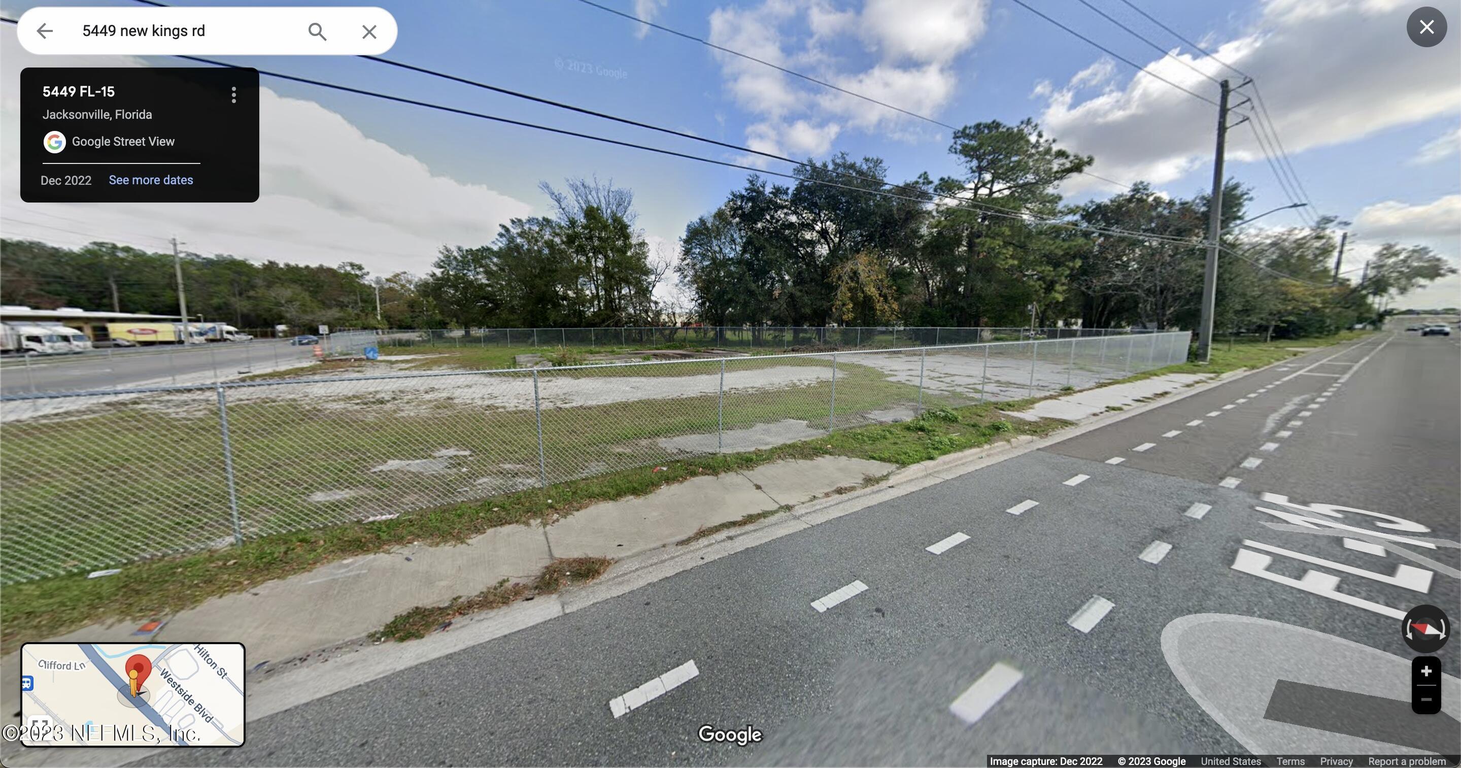 5449 New Kings Road Jacksonville, FL 32209 - Photo 3 of 8 a view of a street with a park