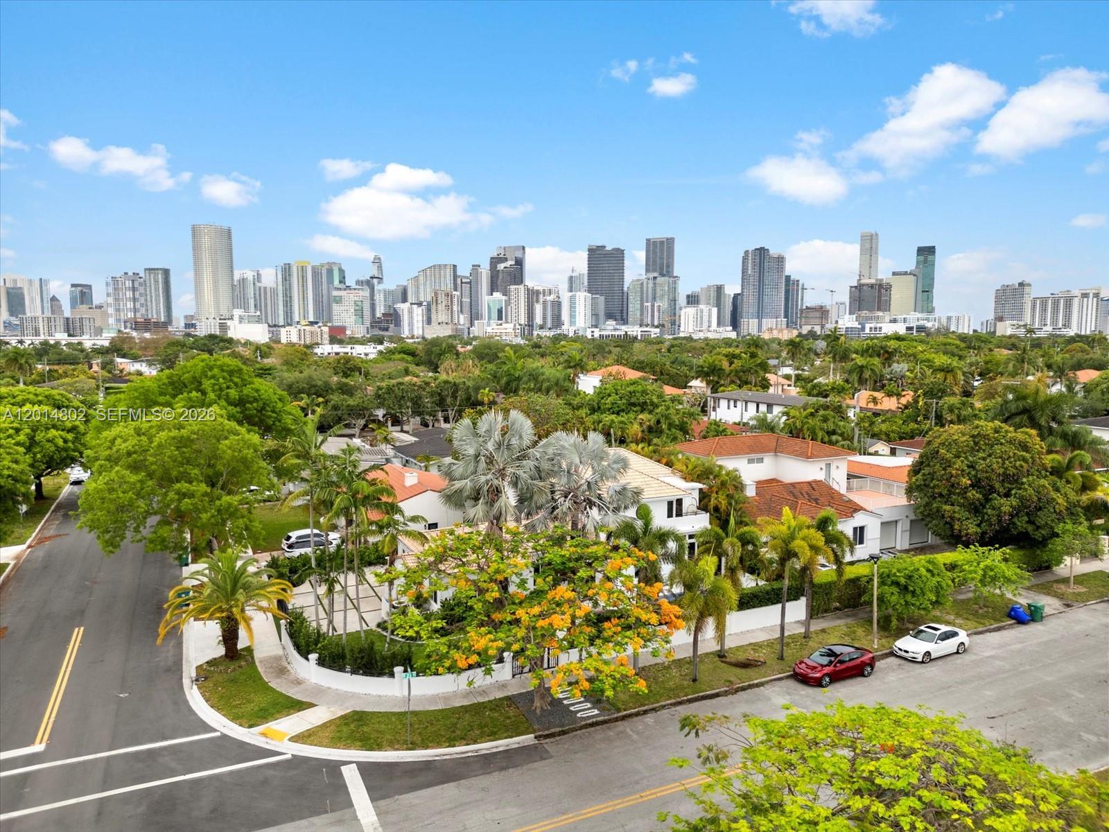 825 Southwest 23rd Road, Unit 1 Miami, FL 33129 - Photo 23 of 92 a city view with tall buildings