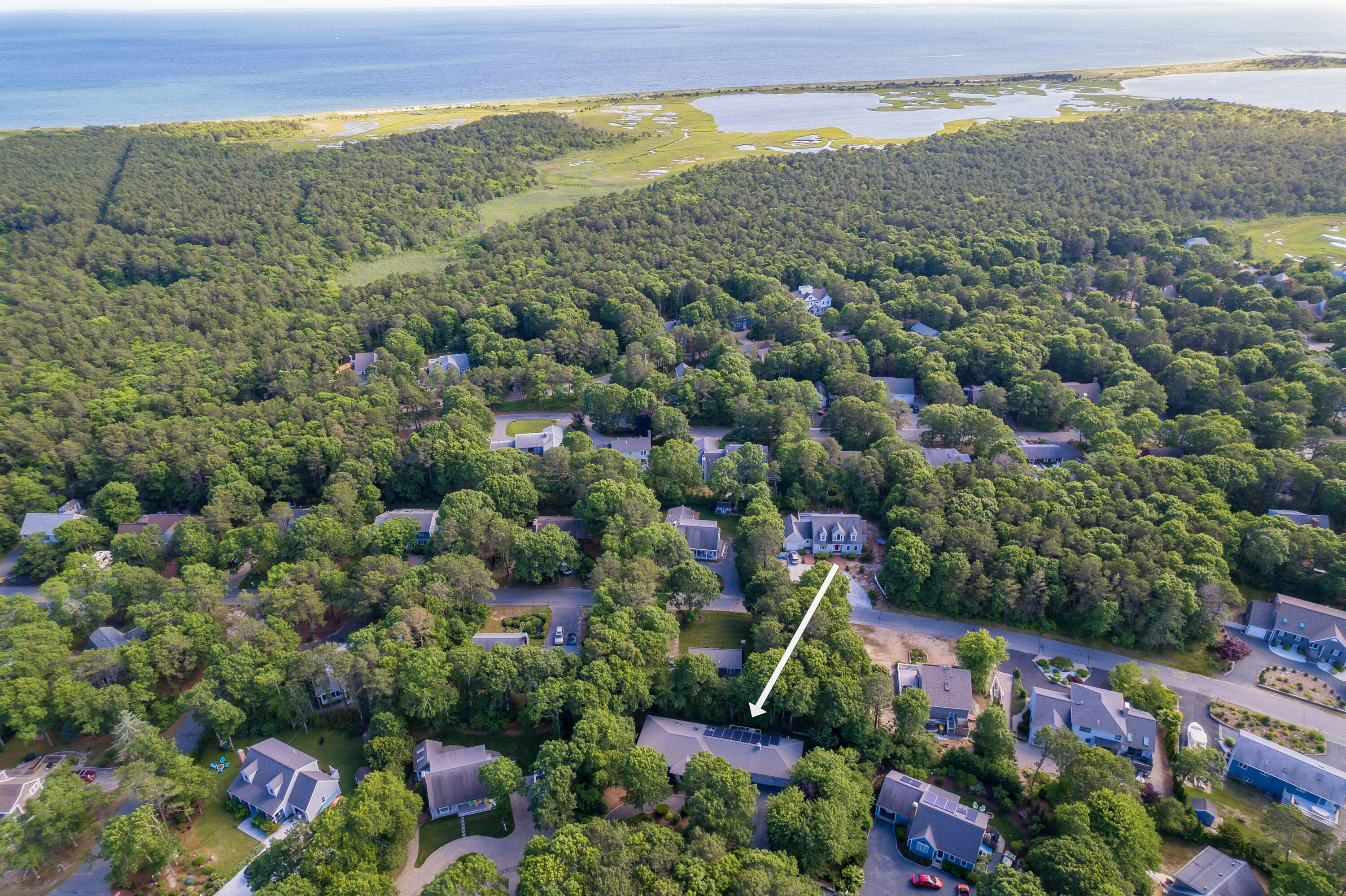 58 Nehoiden Road Mashpee, MA 02649 - Photo 54 of 61 a view of a city and mountains