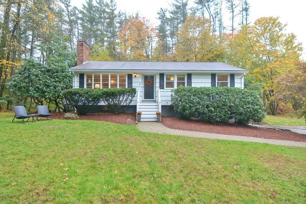 3 Smart Road Acton, MA 01720 - Photo 1 of 23 a front view of a house with a garden