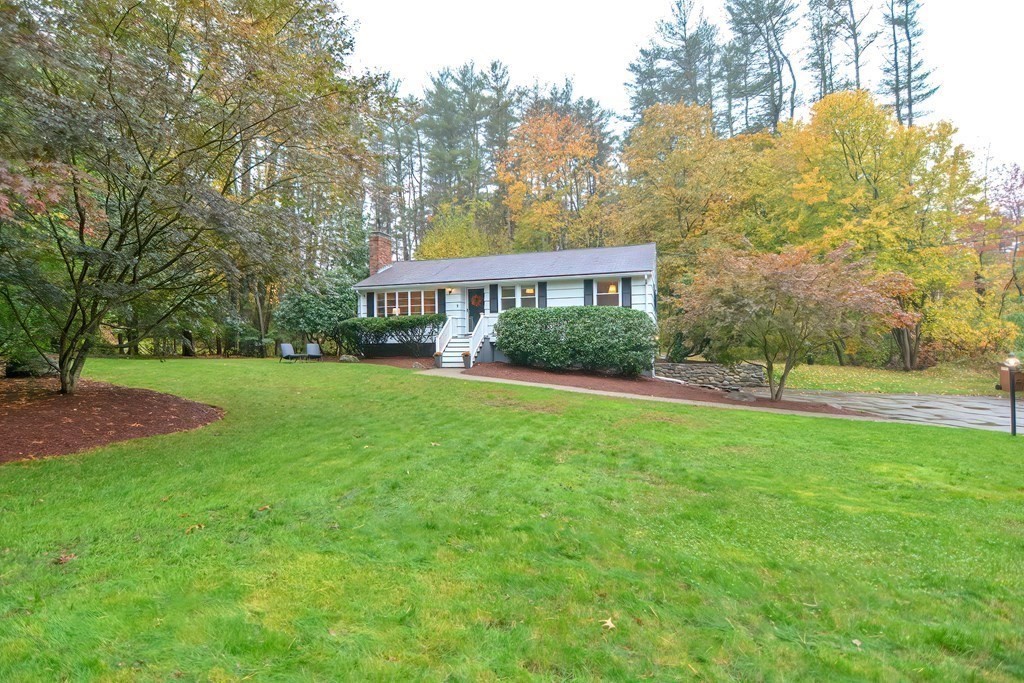 3 Smart Road Acton, MA 01720 - Photo 2 of 23 a view of house with a big yard and large trees